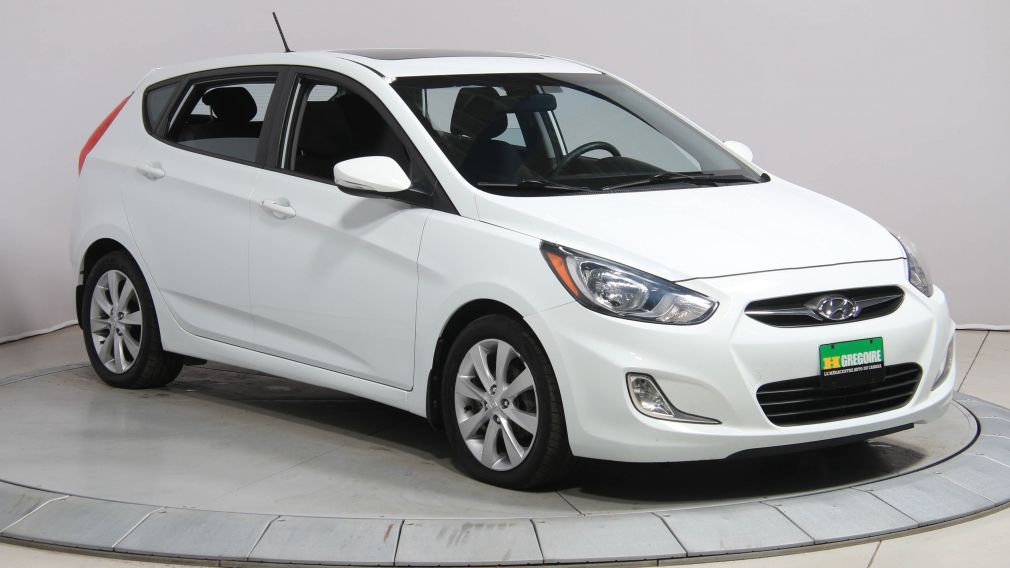 2013 Hyundai Accent GLS A/C MAGS TOIT BLUETOOTH GR ELECT #0