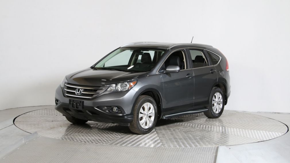 2014 Honda CRV EX-L AWD A/C CUIR TOIT MAGS #2