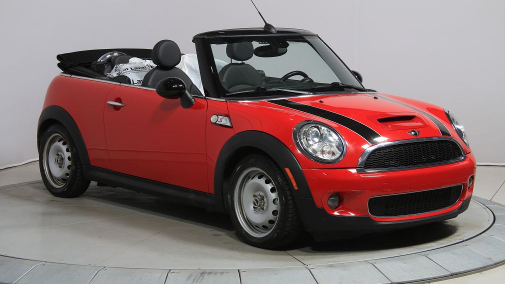 2010 Mini Cooper S DÉCAPOTABLE A/C MAGS CUIR BLUETOOTH GR ELECT #0