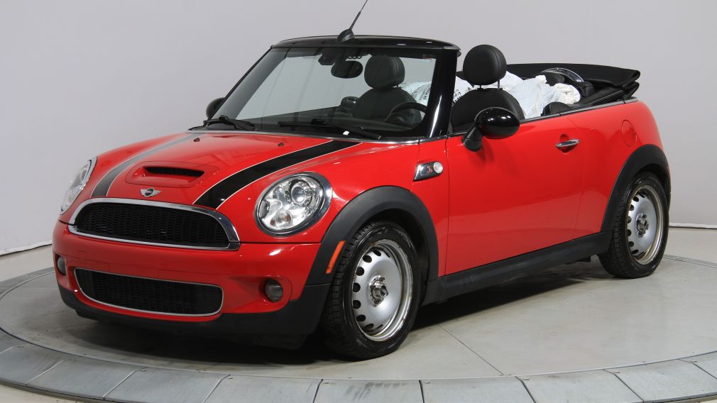 2010 Mini Cooper S DÉCAPOTABLE A/C MAGS CUIR BLUETOOTH GR ELECT #3