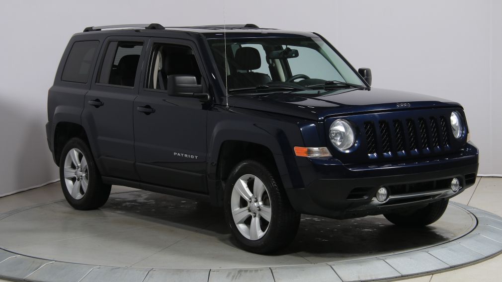 2013 Jeep Patriot LIMITED 4WD AUTO A/C CUIR MAGS BLUETOOTH #0