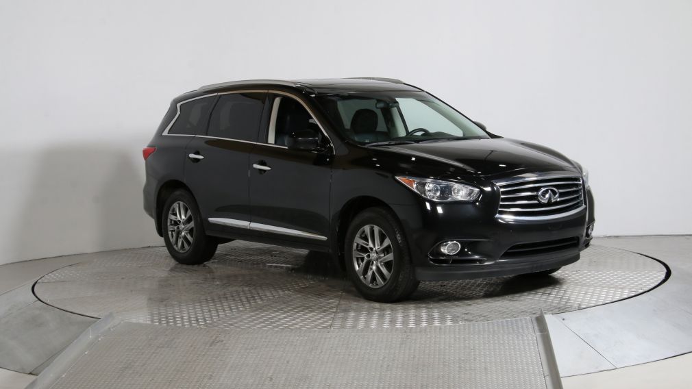 2013 Infiniti JX35 AWD CUIR TOIT MAGS BLUETOOTH 7PASSAGERS #0