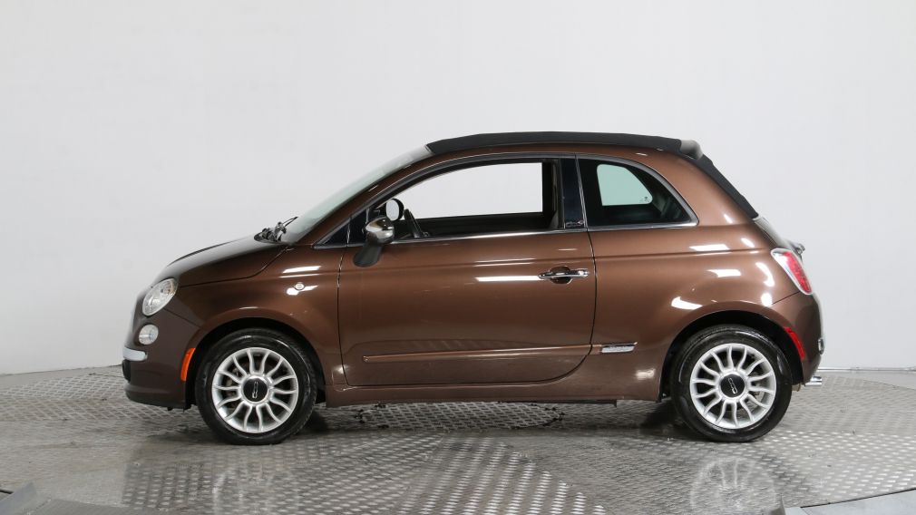 2013 Fiat 500c LOUNGE CONVERTIBLE BLUETOOTH MAGS #3