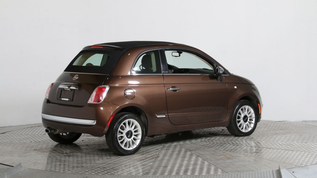 2013 Fiat 500c LOUNGE CONVERTIBLE BLUETOOTH MAGS #6