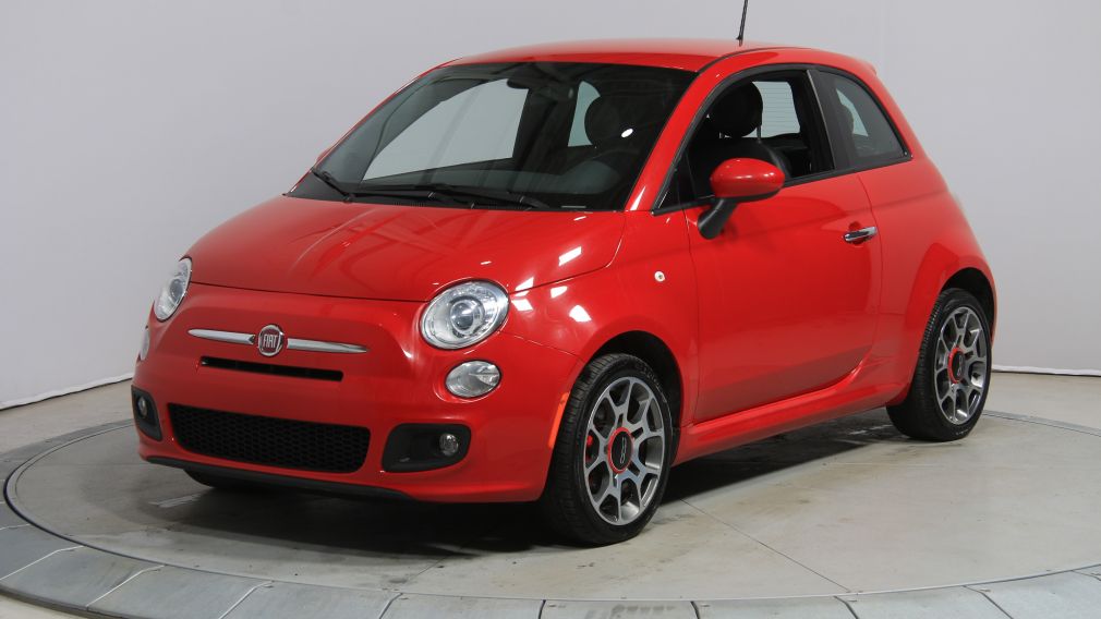 2015 Fiat 500 SPORT AUTO A/C MAGS CUIR BLUETOOTH GR ELECT #3