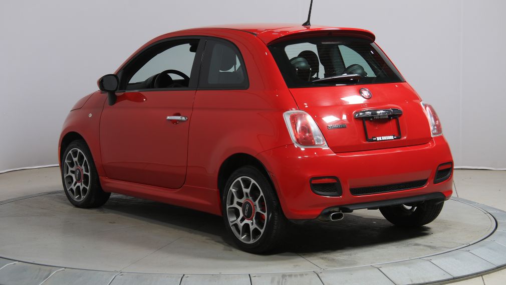 2015 Fiat 500 SPORT AUTO A/C MAGS CUIR BLUETOOTH GR ELECT #4