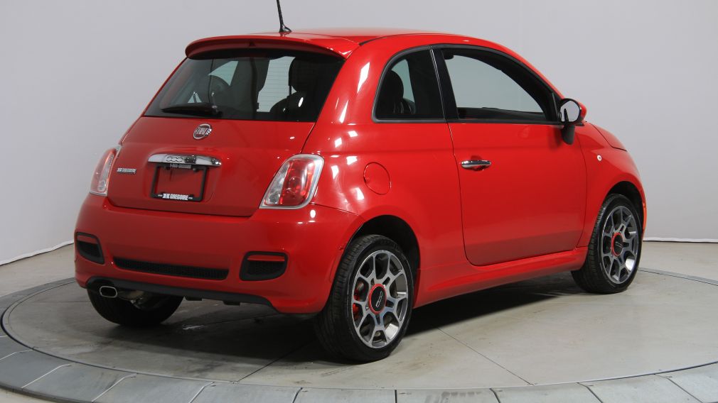 2015 Fiat 500 SPORT AUTO A/C MAGS CUIR BLUETOOTH GR ELECT #7