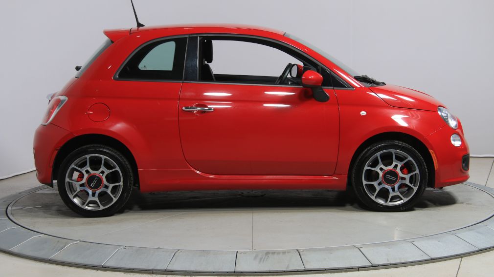 2015 Fiat 500 SPORT AUTO A/C MAGS CUIR BLUETOOTH GR ELECT #8