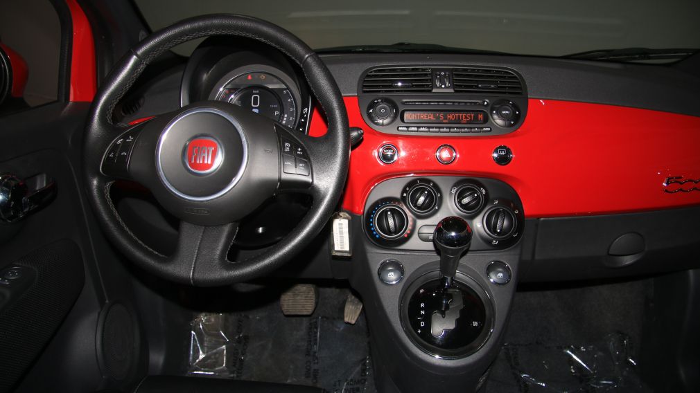 2015 Fiat 500 SPORT AUTO A/C MAGS CUIR BLUETOOTH GR ELECT #12