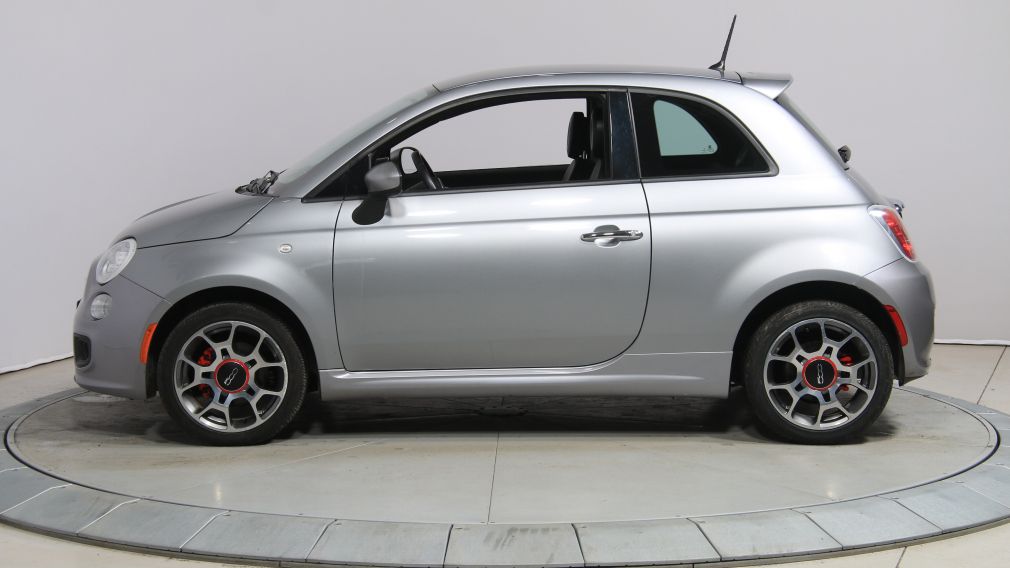 2015 Fiat 500 SPORT AUTO A/C MAGS CUIR BLUETOOTH GR ELECT #3