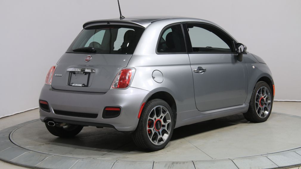 2015 Fiat 500 SPORT AUTO A/C MAGS CUIR BLUETOOTH GR ELECT #7