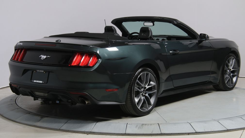 2015 Ford Mustang CONVERTIBLE ECOBOOST PREMIUM AUTO CUIR MAGS 20" NA #4