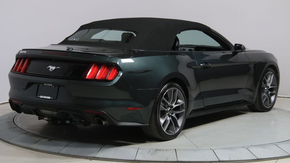 2015 Ford Mustang CONVERTIBLE ECOBOOST PREMIUM AUTO CUIR MAGS 20" NA #10