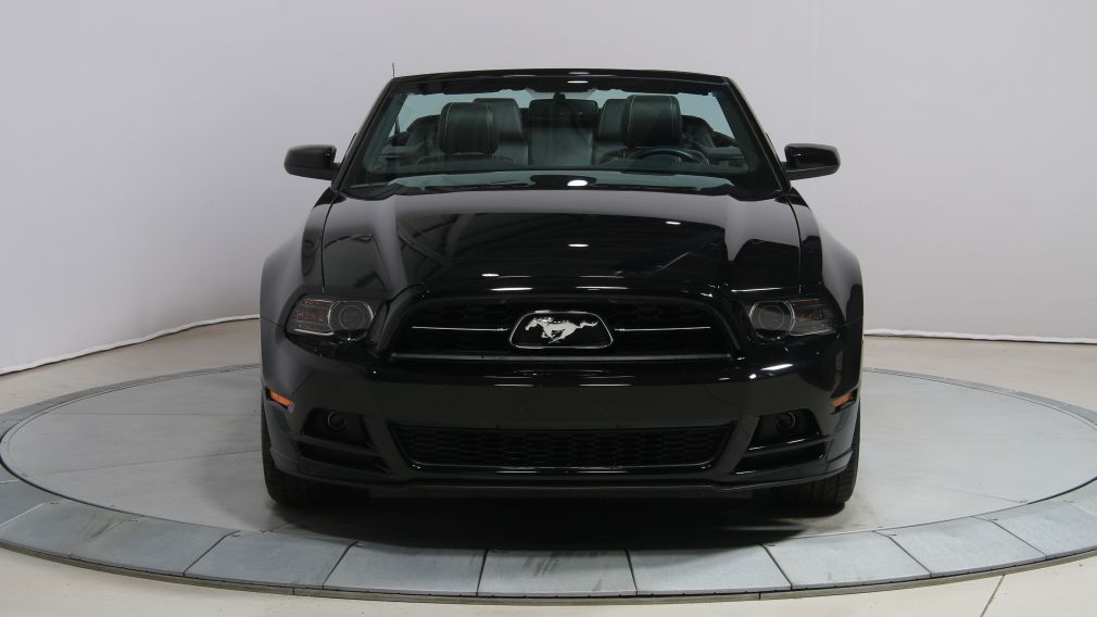 2014 Ford Mustang V6 PREMIUM CONVERTIBLE AUTO A/C CUIR  MAGS BLUETHO #1