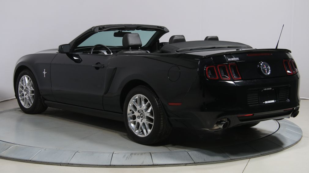 2014 Ford Mustang V6 PREMIUM CONVERTIBLE AUTO A/C CUIR  MAGS BLUETHO #4