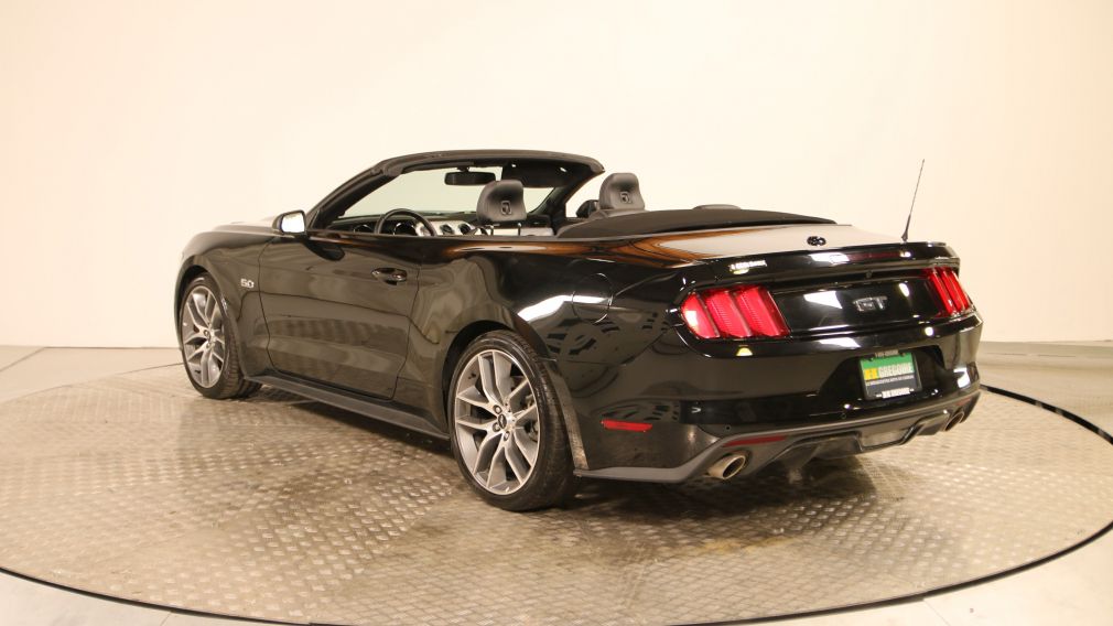 2016 Ford Mustang GT PREMIUM CONVERTIBLE AUTO A/C CUIR  NAVIGATION M #5