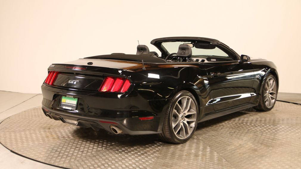 2016 Ford Mustang GT PREMIUM CONVERTIBLE AUTO A/C CUIR  NAVIGATION M #6