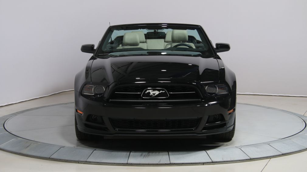 2014 Ford Mustang V6 PREMIUM CONVERTIBLE AUTO A/C CUIR  MAGS BLUETHO #1