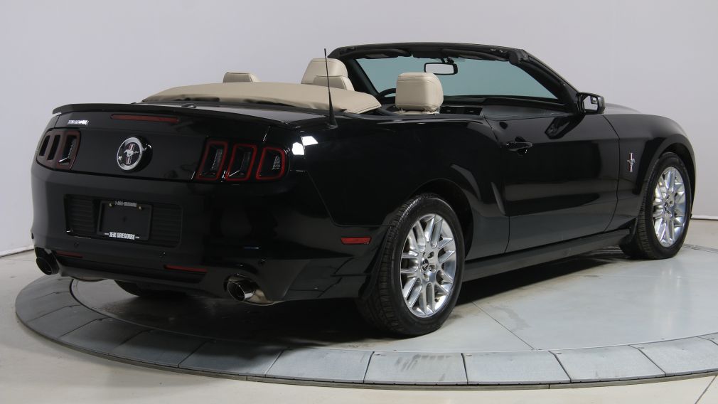 2014 Ford Mustang V6 PREMIUM CONVERTIBLE AUTO A/C CUIR  MAGS BLUETHO #5