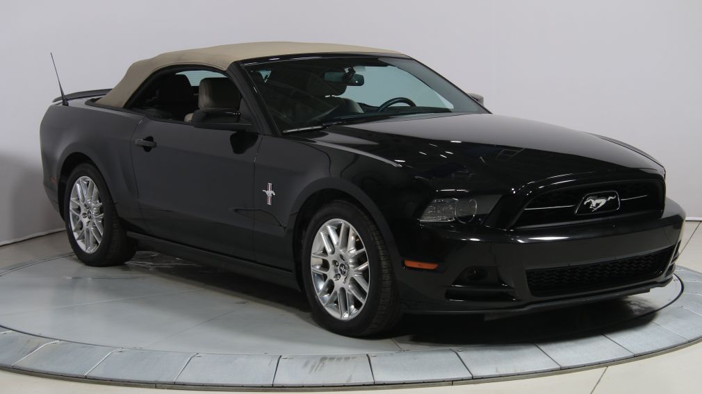 2014 Ford Mustang V6 PREMIUM CONVERTIBLE AUTO A/C CUIR  MAGS BLUETHO #6