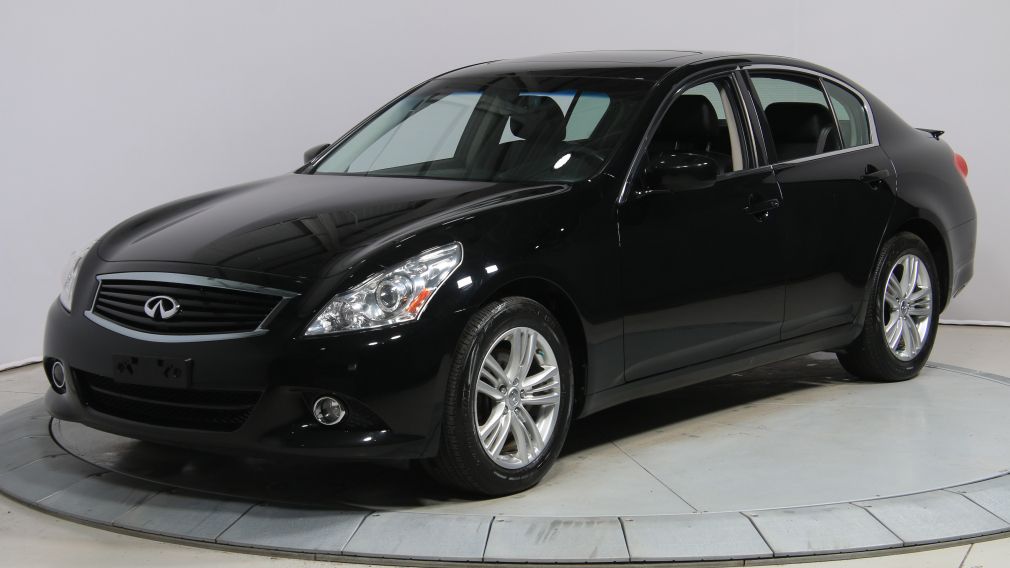 2013 Infiniti G37 LUXURY AWD AUTO A/C CUIR TOIT MAGS BLUETHOOT CAMÉR #2