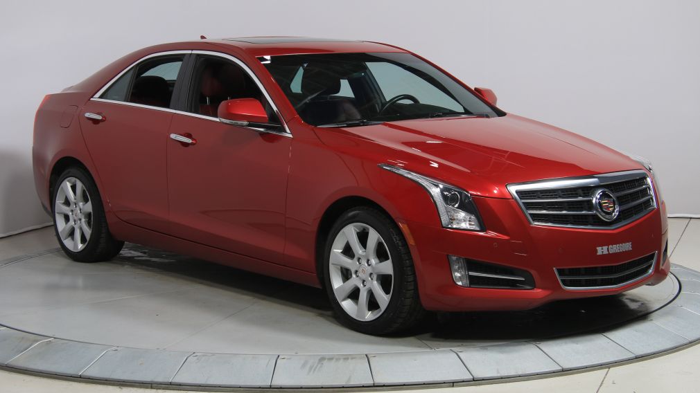 2013 Cadillac ATS 3.6 PERFORMANCE AWD V6 CUIR ROUGE TOIT NAVIGATION #0