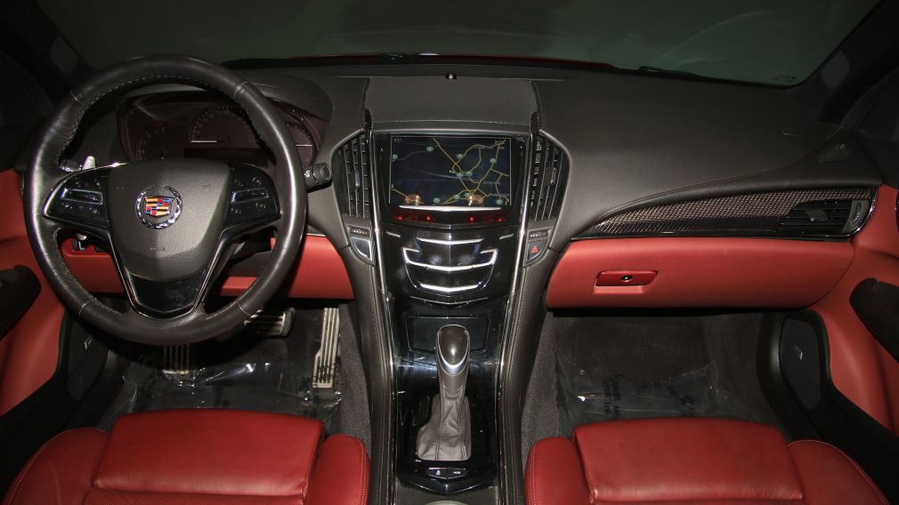 2013 Cadillac ATS 3.6 PERFORMANCE AWD V6 CUIR ROUGE TOIT NAVIGATION #14