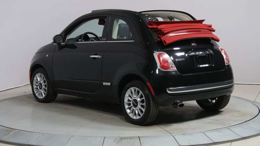 2013 Fiat 500c LOUNGE CONVERTIBLE A/C BLUETOOTH #5