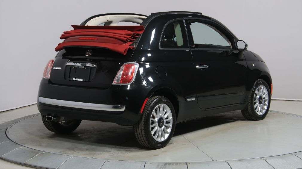 2013 Fiat 500c LOUNGE CONVERTIBLE A/C BLUETOOTH #7