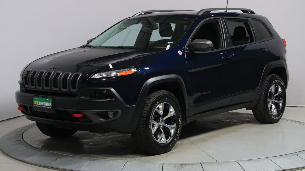 2016 Jeep Cherokee TRAILHAWK 4WD CUIR TOIT PANO NAVIGATION MAGS CAMÉR #2