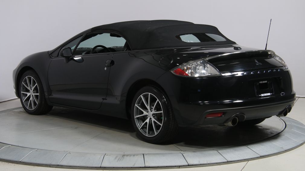 2011 Mitsubishi Eclipse CONVERTIBLE GT-P V6 CUIR MAGS 6 VITESSES (RARE) #12