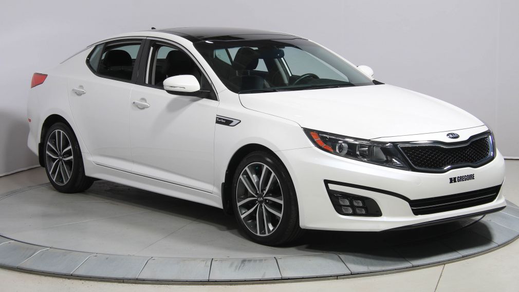 2014 Kia Optima SX TURBO AUTO A/C CUIR TOIT PANORAMIQUE MAGS BLUET #0