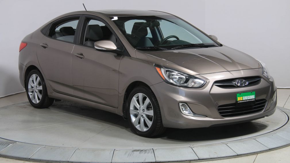 2013 Hyundai Accent GLS TOIT BLUETOOTH BANC CHAUFFANT #0