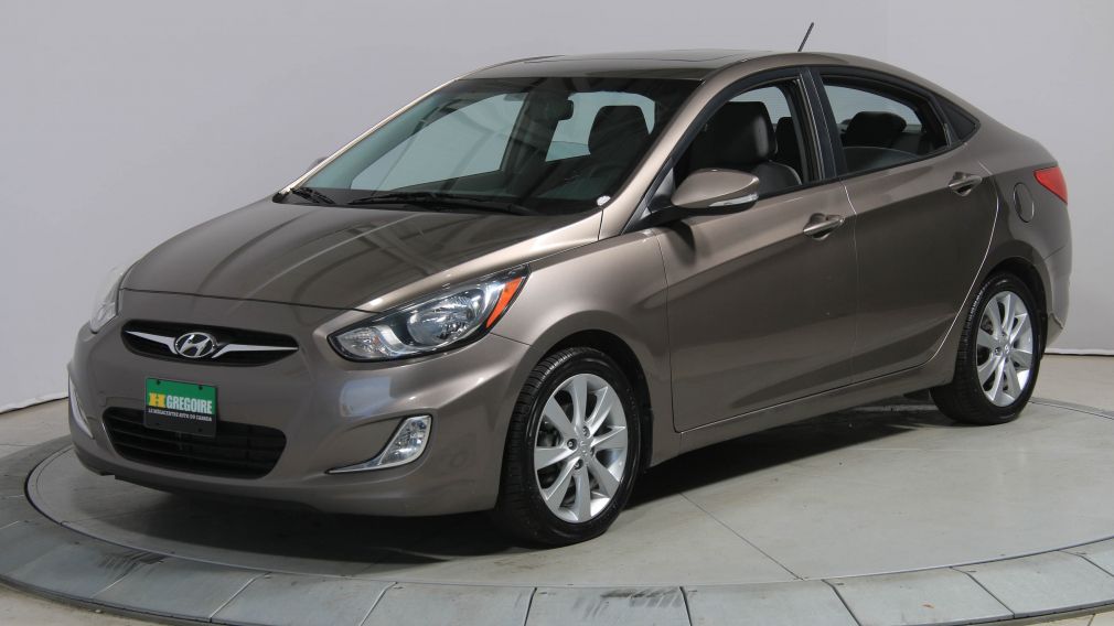 2013 Hyundai Accent GLS TOIT BLUETOOTH BANC CHAUFFANT #2