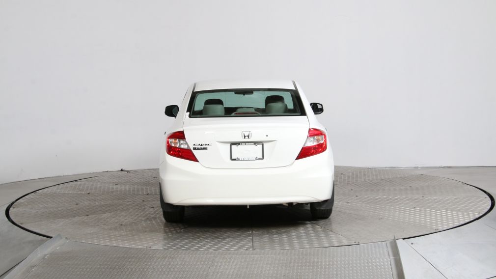 2012 Honda Civic DX BAS KILOMETRAGE #6