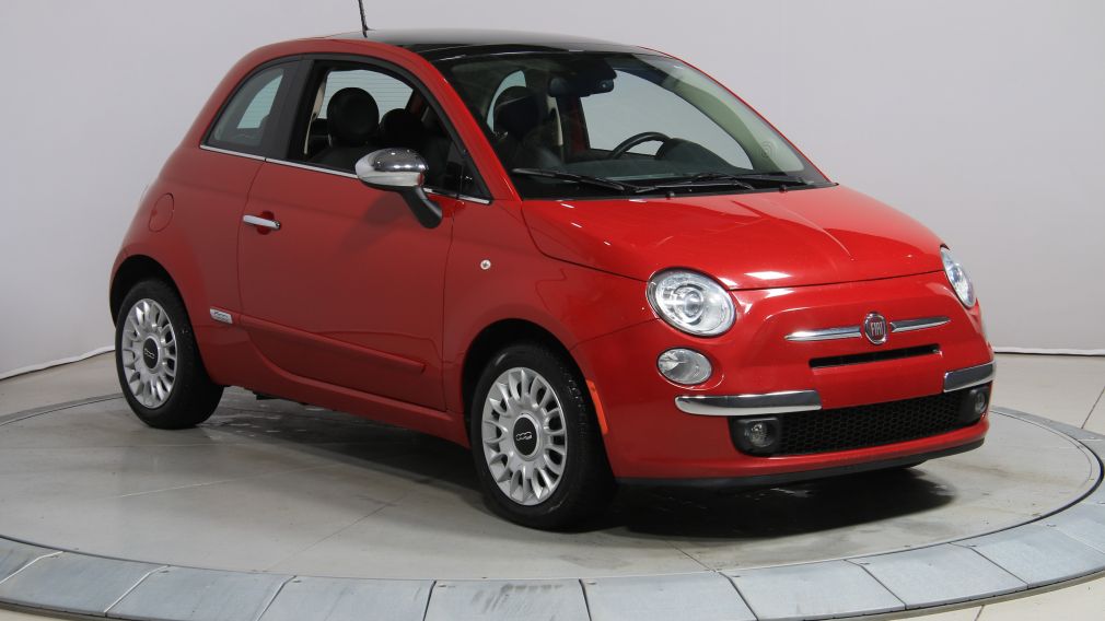 2014 Fiat 500 LOUNGE CUIR TOIT OUVRANT MAGS #0