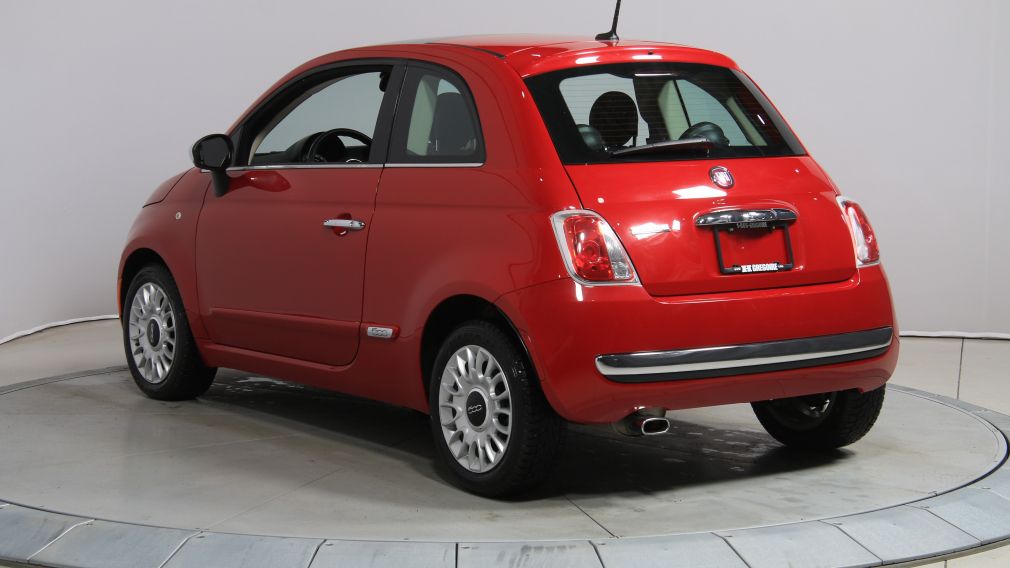 2014 Fiat 500 LOUNGE CUIR TOIT OUVRANT MAGS #4