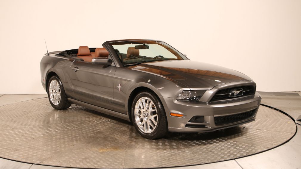 2014 Ford Mustang V6 Premium AUTO CUIR CONVERTIBLE MAGS BLUETOOTH #0