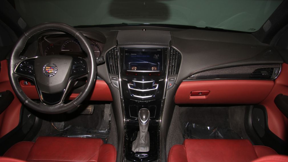 2013 Cadillac ATS LUXURY AWD AUTO A/C CUIR ROUGE TOIT NAV MAGS BLUET #14
