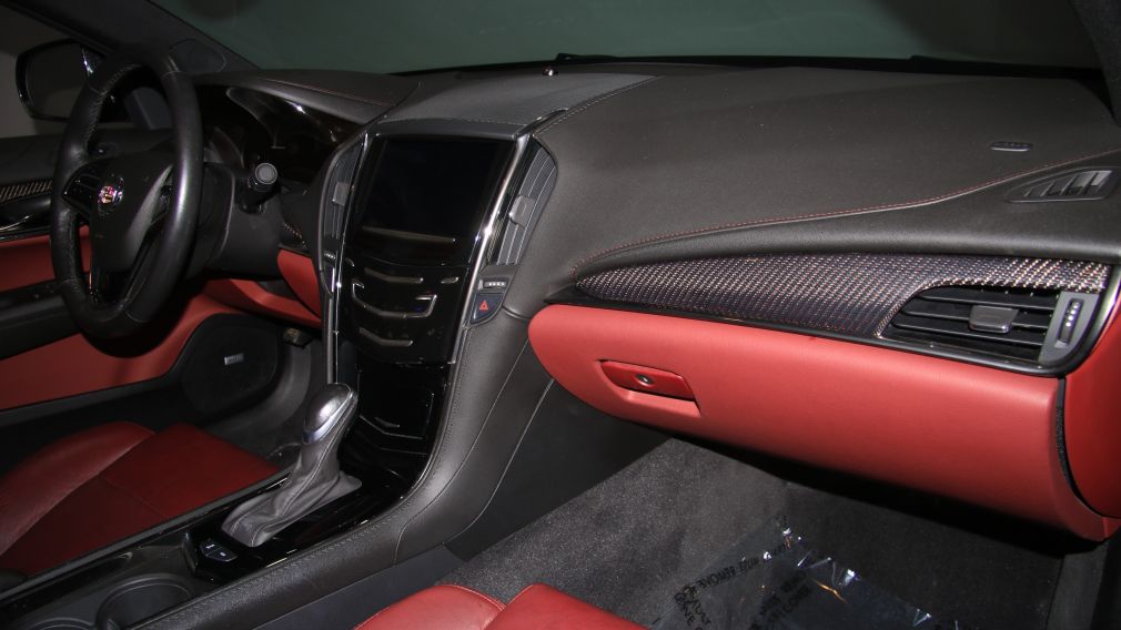 2013 Cadillac ATS LUXURY AWD AUTO A/C CUIR ROUGE TOIT NAV MAGS BLUET #27