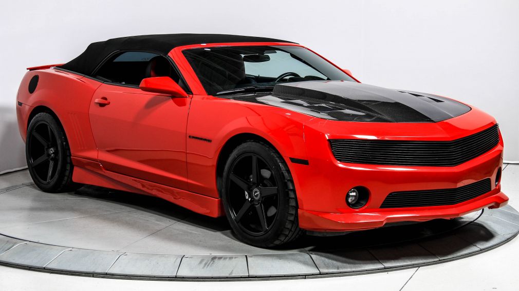 2013 Chevrolet Camaro 2LT CONVERTIBLE CAPOT CARBONE CUIR MAGS #8