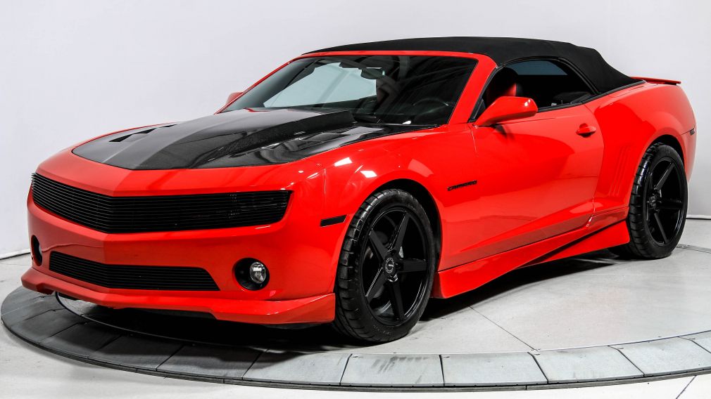 2013 Chevrolet Camaro 2LT CONVERTIBLE CAPOT CARBONE CUIR MAGS #9