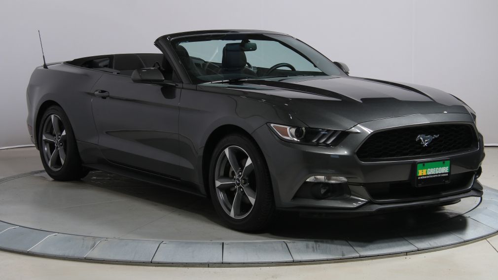 2016 Ford Mustang CONVERTIBLE V6 A/C MAGS BLUETOOTH #0