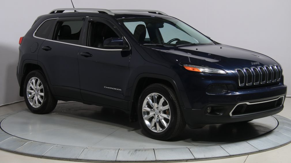 2014 Jeep Cherokee Limited 4WD A/C CUIR TOIT MAGS BLUETHOOT #0