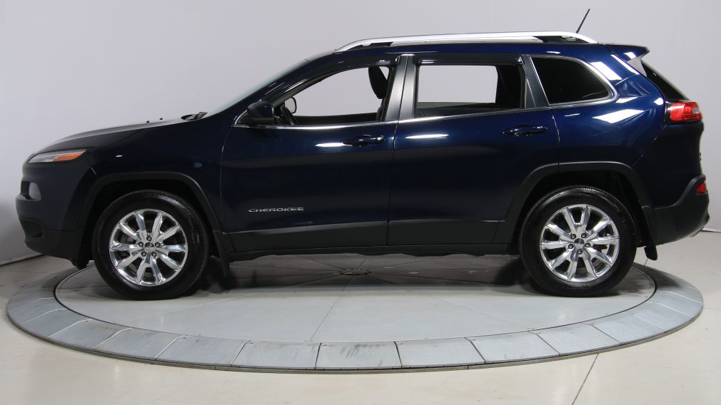 2014 Jeep Cherokee Limited 4WD A/C CUIR TOIT MAGS BLUETHOOT #4