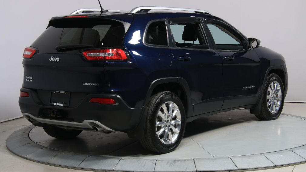 2014 Jeep Cherokee Limited 4WD A/C CUIR TOIT MAGS BLUETHOOT #6