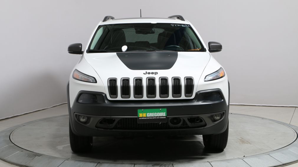 2014 Jeep Cherokee 4WD TRAILHAWK TOIT CUIR NAV MAGS #1