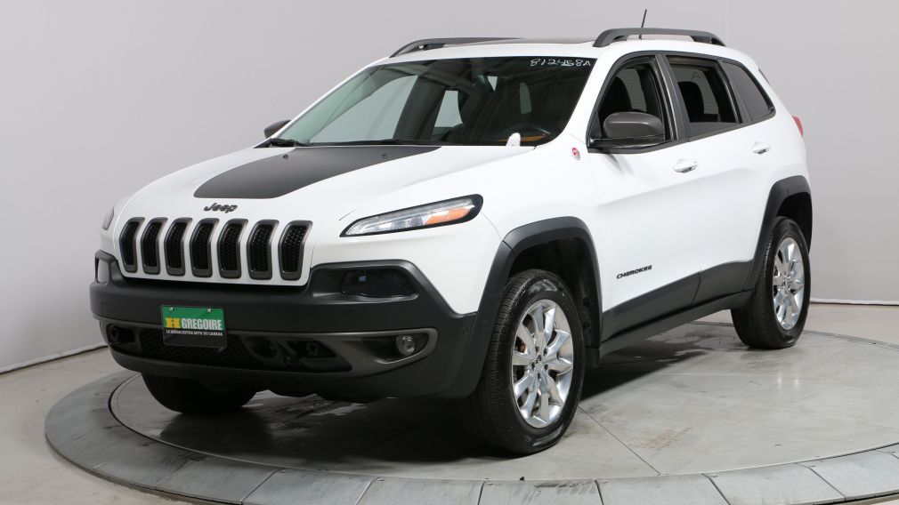 2014 Jeep Cherokee 4WD TRAILHAWK TOIT CUIR NAV MAGS #2