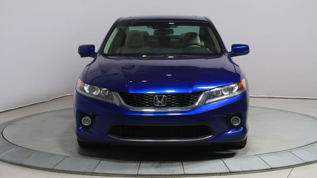 2013 Honda Accord COUPE EX-L AUTO A/C CUIR TOIT NAVIGATION MAGS BLUE #2