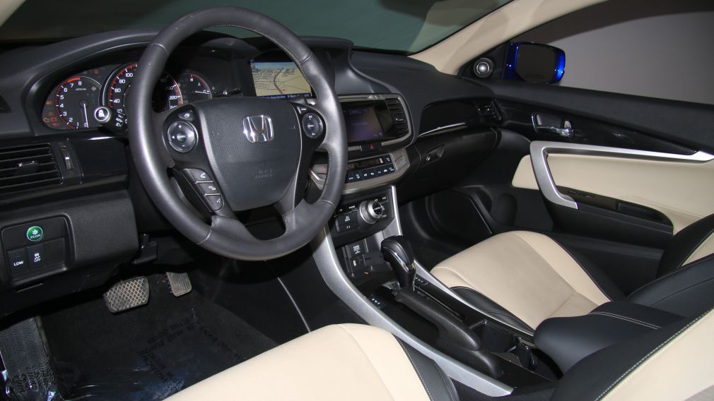 2013 Honda Accord COUPE EX-L AUTO A/C CUIR TOIT NAVIGATION MAGS BLUE #7